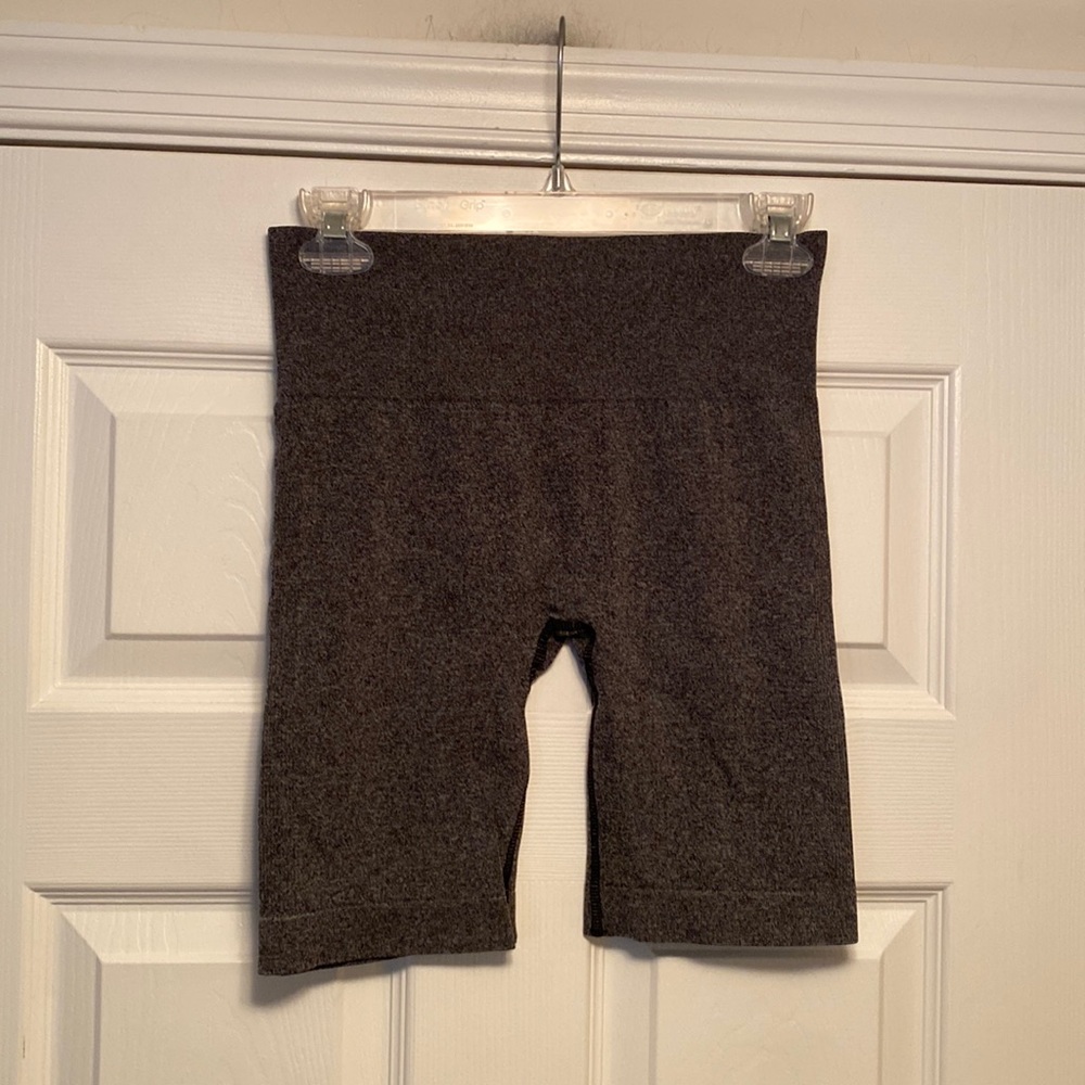 Shein Black/Gray Biker Shorts…size M